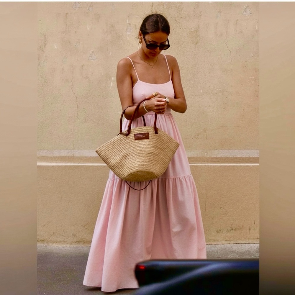 Commense Solid Backless Long Dress